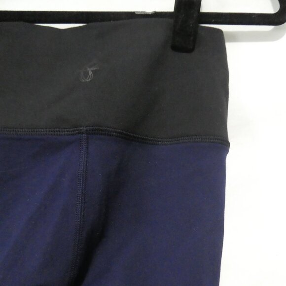 TNA - Aritzia | small | Black Leggings With Navy Blue Panel Front and Back - Picture 12 of 16